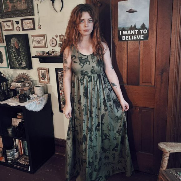 brett manning Dresses & Skirts - Brett Manning LIMITED EDITION Cryptid Dress 4x/5x